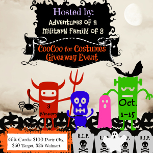 CooCoo over Costumes Halloween Giveaway Event
