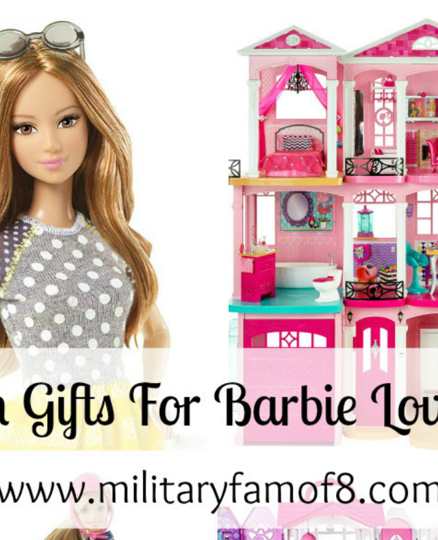 The 50+ Item Gift Guide for Barbie Lovers. Perfect for Holiday shopping and birthdays. Over 50 of the best Barbie gifts, Barbie gift guide, Barbie shopping ideas