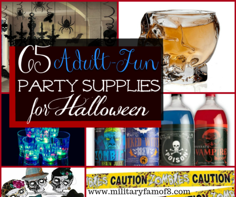 65 Adult Fun Party Supplies for Halloween Roundup - Adventures of a ...