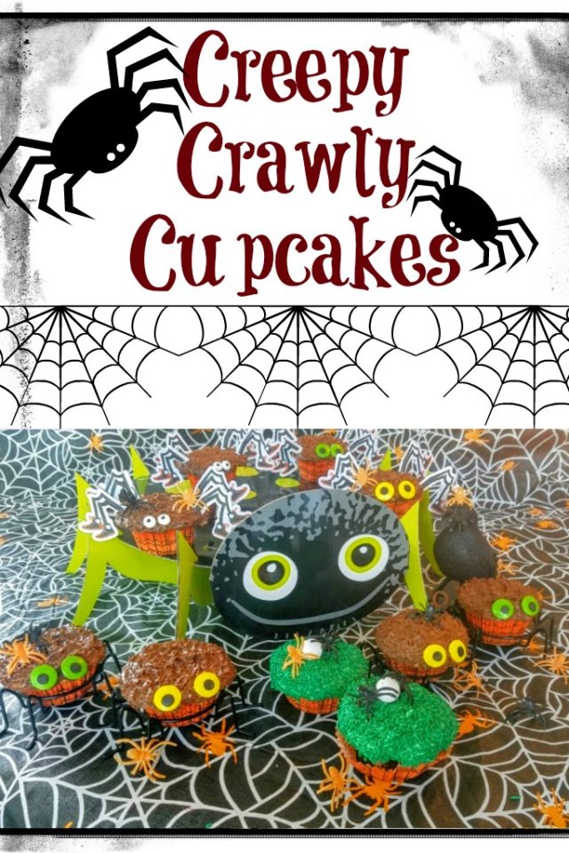 Creepy Crawly Cupcakes