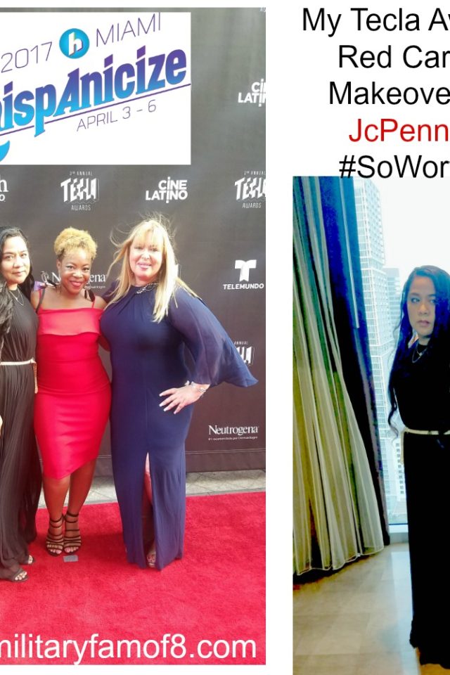 My Tecla Awards Red Carpet Makeover by JcPenney #SoWorthIt