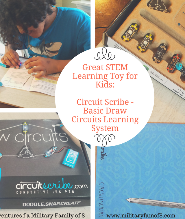 Great STEM Learning Toy for Kids Circuit Scribe Basic - Draw Circuits Learning System