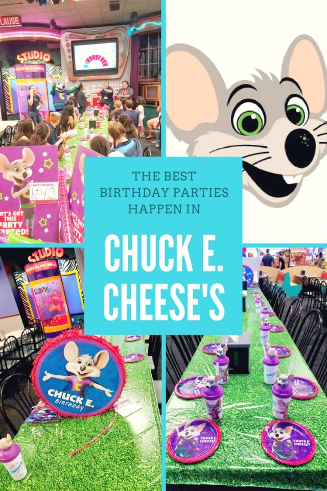 The Best Birthday Parties Happen in Chuck E. Cheese!