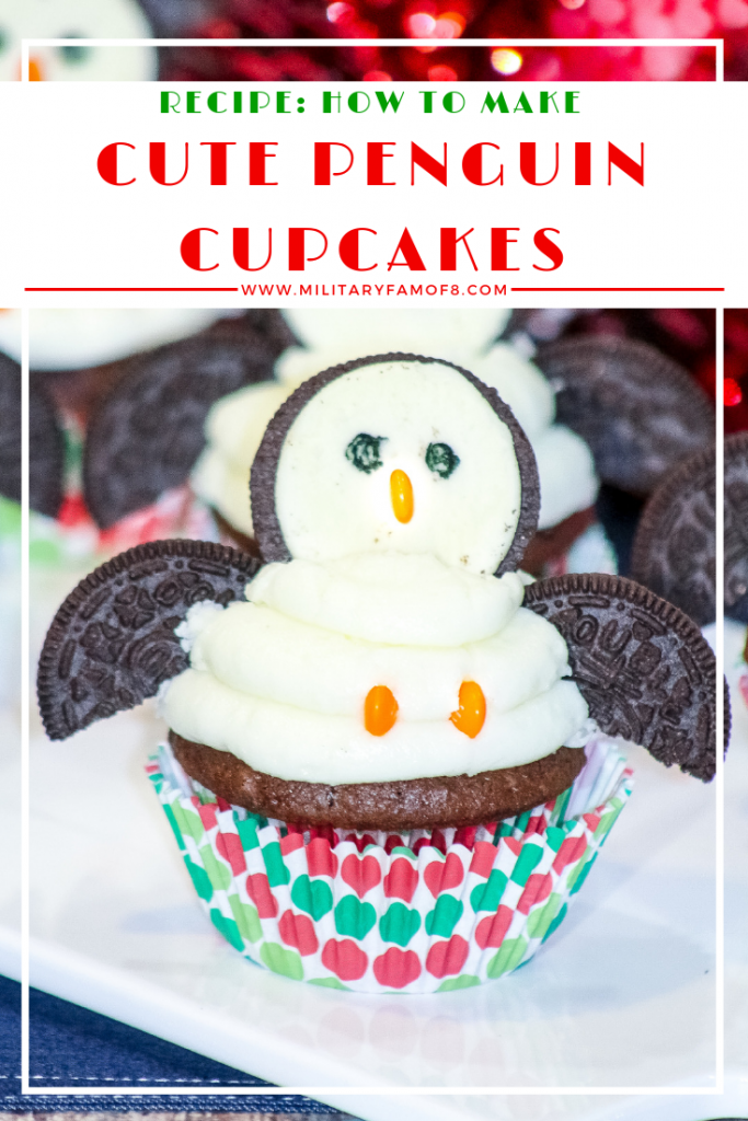 Recipe How To Make Cute Penguin Cupcakes Adventures Of A Military