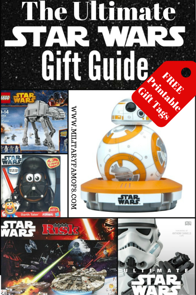 Star Wars Ultimate Gift Guide and Free Printable Gift Tags - Adventures ...